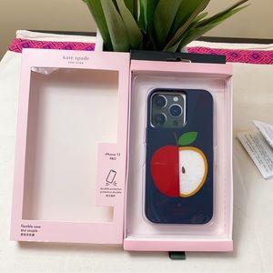 Kate spade Apple Print iPhone 13 Pro Case